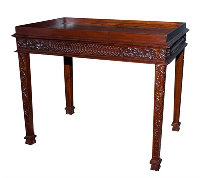 Lot 327 - George III Style Mahogany Tea Table Height 27...