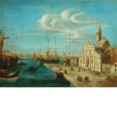 Lot 60 - 20th Century School Venice Oil on canvas 30...