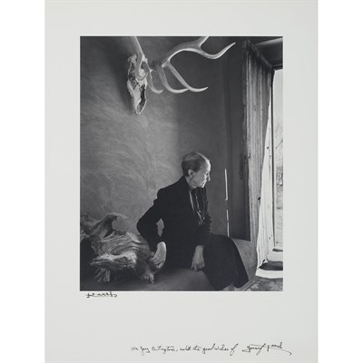 Lot 691 - KARSH, YOUSUF (1908-2002) Georgia O'Keeffe,...