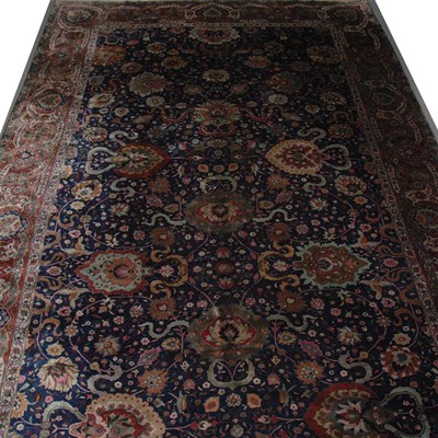 Lot 667 - Indo-Isfahan Carpet North India, first quarter...