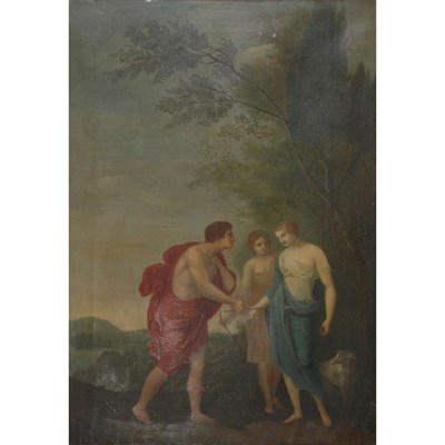 Lot 49 - French School 19th Century Meleager and...