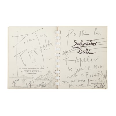 Lot 398 - [DALI, SALVADOR] Salvador Dali [catalogue of...