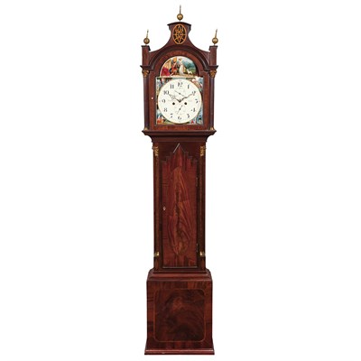 Lot 558 - George IV Inlaid Mahogany and Brass Mounted...