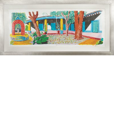 Lot 63 - David Hockney HOTEL ACATLAN: SECOND DAY (TYLER...