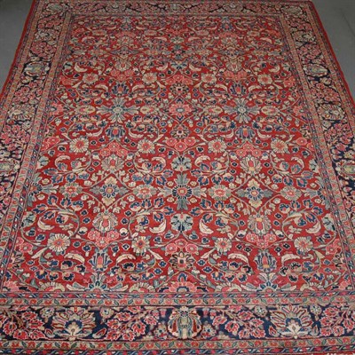 Lot 801 - Mahal Carpet Central Persia, second quarter of...