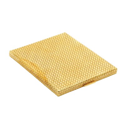 Lot 80 - Gold Cigarette Case, Tiffany & Co.