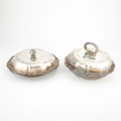 Lot 296 - Continental Silver Covered Entree Dish;...