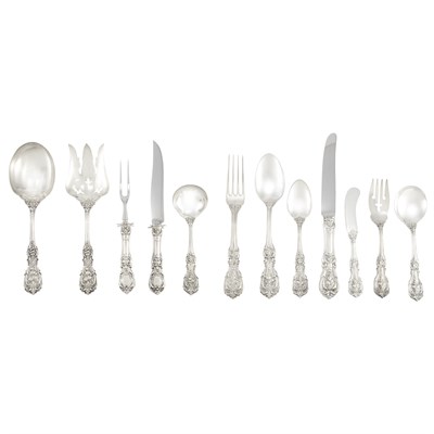 Lot 304 - Reed & Barton Sterling Silver Flatware Service...