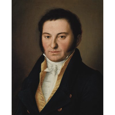 Lot 22 - Attributed to John Vanderlyn Portrait of a Man,...
