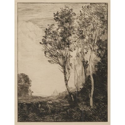 Lot 47 - Jean-Baptiste-Camille Corot (1796-1875)...