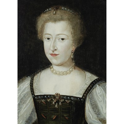 Lot 22 - French School 16th Century Portrait of a Noble...