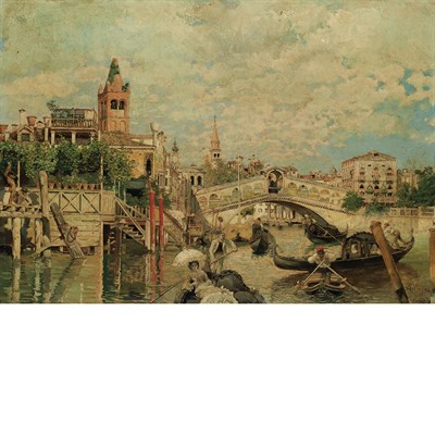 Lot 64 - Jose Villegas y Cordero Spanish, 1844-1921...