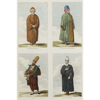 Lot 97 - Artist Unknown [TURKISH NOBLEMEN] Eight...