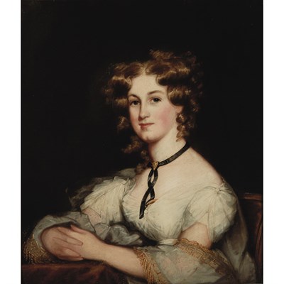 Lot 22 - Jane Stuart American, 1812-1888 Portrait of...