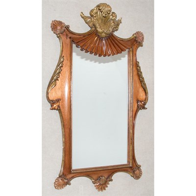 Lot 192 - Italian Style Gold Painted Mahogany Mirror...
