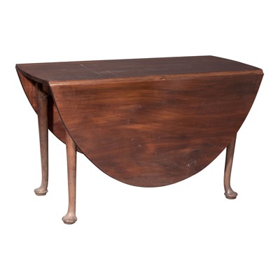 Lot 394 - Georgian Style Mahogany Drop-Leaf Table Height...