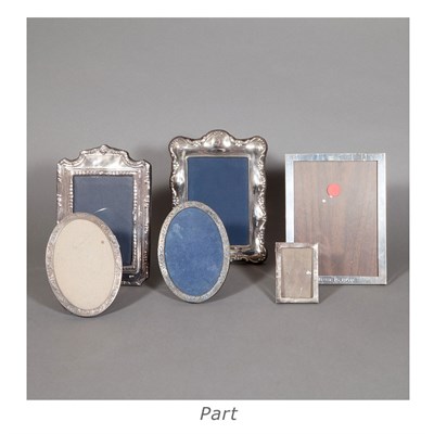 Lot 219 - Group of Seven Sterling Silver Photograph...