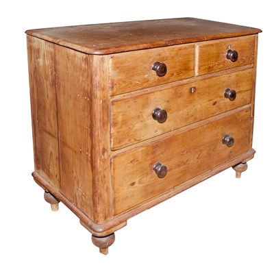 Lot 235 - Provincial Style Pine Chest of Drawers Height...