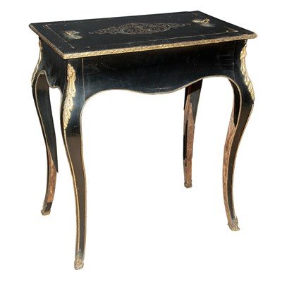 Lot 294 - Napoleon III Style Black Painted Jardiniere...