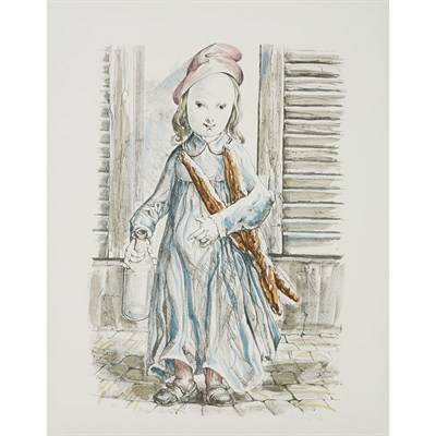 Lot 52 - Tsuguharu Foujita (1886-1968) LE MATIN...