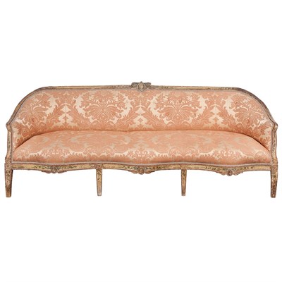 Lot 477 - Italian Neoclassical Painted Settee Late 18th...