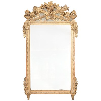 Lot 494 - Assembled Pair of Louis XVI Painted and Parcel...
