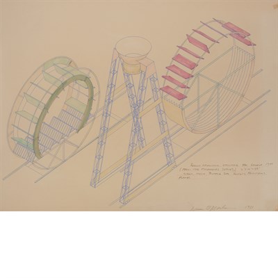 Lot 54 - Dennis Oppenheim American, 1938-2011 Rolling...