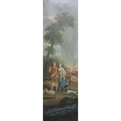Lot 127 - French School Early 20th Century Flight from a...