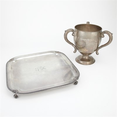 Lot 261 - Dominick & Haff Sterling Silver Three-Handle...
