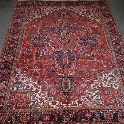 Lot 294 - Heriz Carpet Northwest Iran, mid 20th century...