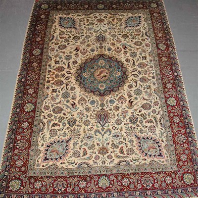 Lot 671 - Tabriz Carpet Northwest Iran, second half of...