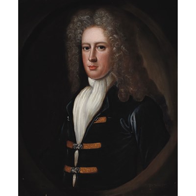Lot 245 - English School 18th/19th Century Portrait of a...
