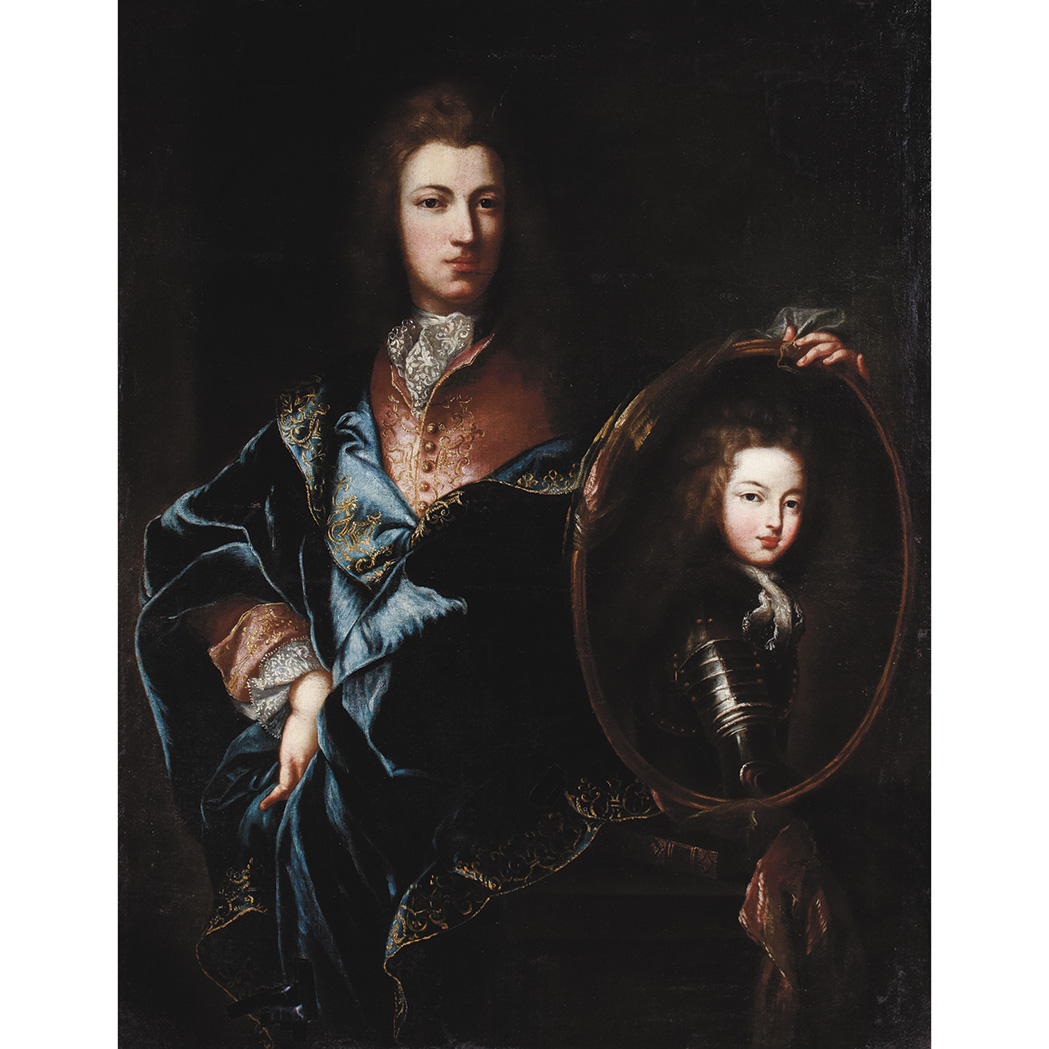 Lot 214 - School of Hyacinthe Rigaud Portrait of a...
