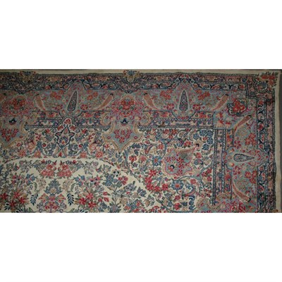 Lot 585 - Kirman Carpet Southeast Persia, second quarter...