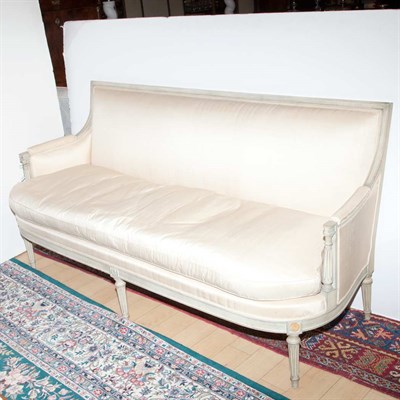 Lot 170 - Louis XVI Style Painted Settee Length 69 inches.