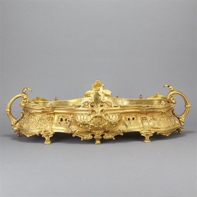 Lot 250 - Louis XV Style Gilt-Bronze Jardiniere Late...
