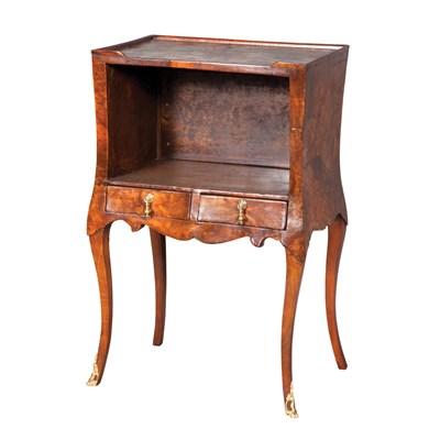 Lot 142 - Italian Rococo Style Walnut Side Table Height...