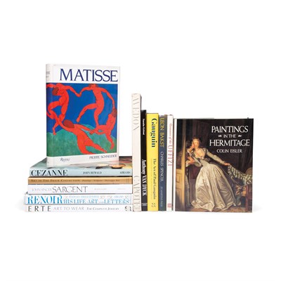 Lot 323 - Group of approximately twelve oversized books...