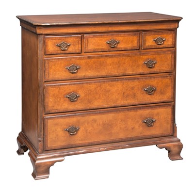 Lot 281 - George III Style Mahogany Chest of Drawers...