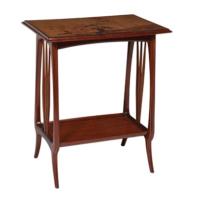 Lot 563 - Louis Majorelle Art Nouveau Marquetry Inlaid...
