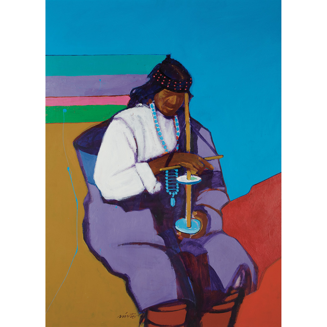 Lot 63 - John Nieto American, b. 1936 Untitled Signed...