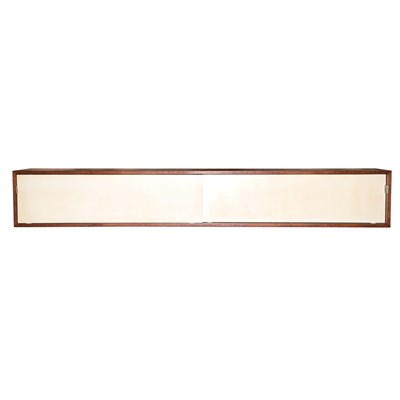 Lot 205 - Florence Knoll White Laminate and Walnut...
