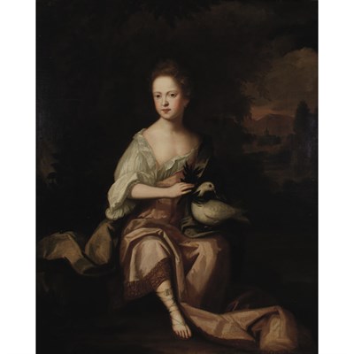Lot 33 - Attributed to Sir Godfrey Kneller Portrait of...