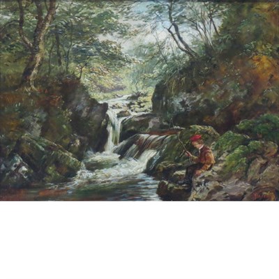 Lot 89 - Scottish School 19th Century On the Greenwater,...