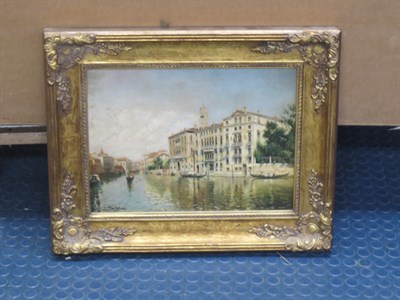 Lot 62 - Albert Munghard American, 1919-1998 Venice...