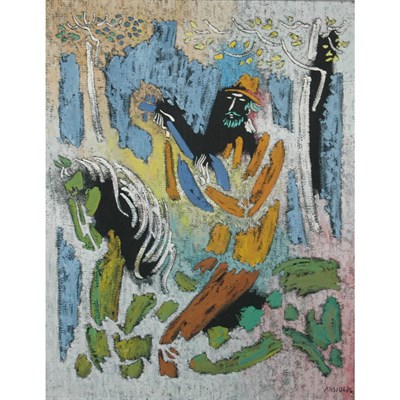 Lot 57 - Vytantas Kasiulis Lithuanian/French, 1918-1995...