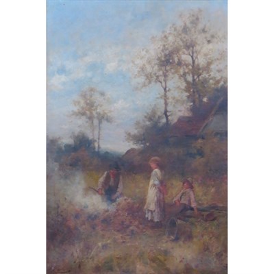 Lot 18 - Joseph Paulman British, 19th Century Autumn...