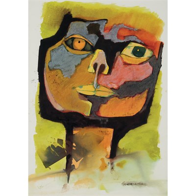 Lot 50 - Oswaldo Guayasamín Ecuadorian, 1919-1999...