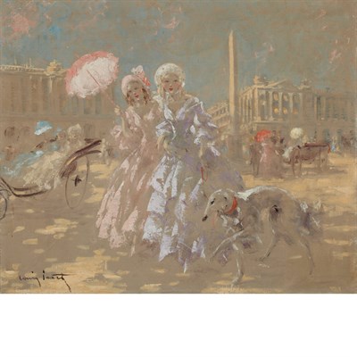 Lot 30 - Louis Icart French, 1888-1950 La Bonne Epoque...