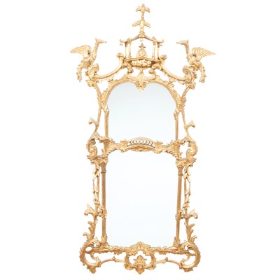 Lot 368 - George II Style Chinoiserie Decorated and Gold...